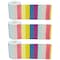 Teacher Created Resources Oh Happy Day Stripes Straight Rolled Border Trim, 50 Feet/Roll, PK3 TCR8918 - alternate 1